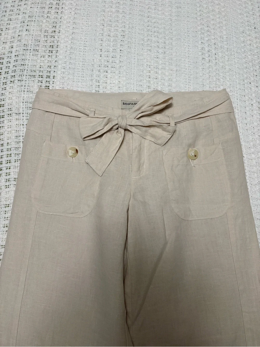 Banana Republic 100% Linen Pants